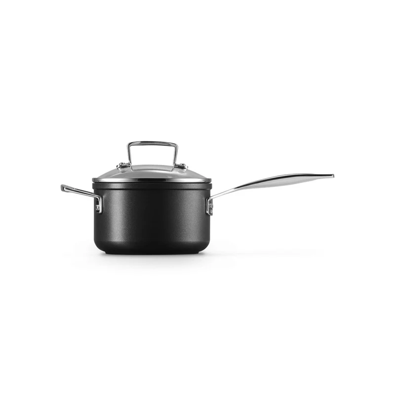 Les Forgées Casseruola Con Manico Antiaderente In Alluminio Con Manico e Coperchio