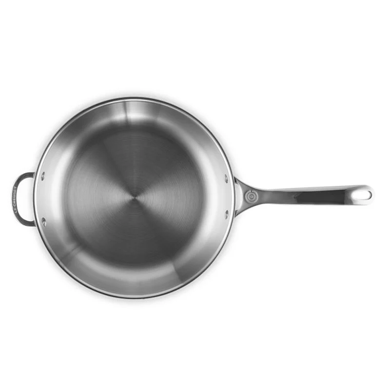 Padella Alta In Acciaio Inox