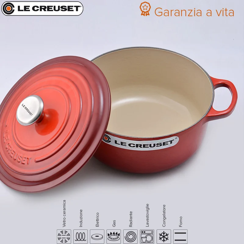 20 cm - Cocotte Evolution Casseruola Rotonda In Ghisa
