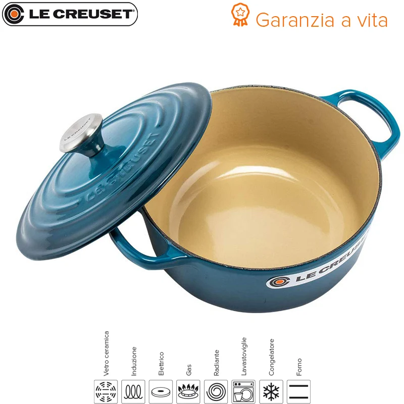 20 cm - Cocotte Evolution Casseruola Rotonda In Ghisa