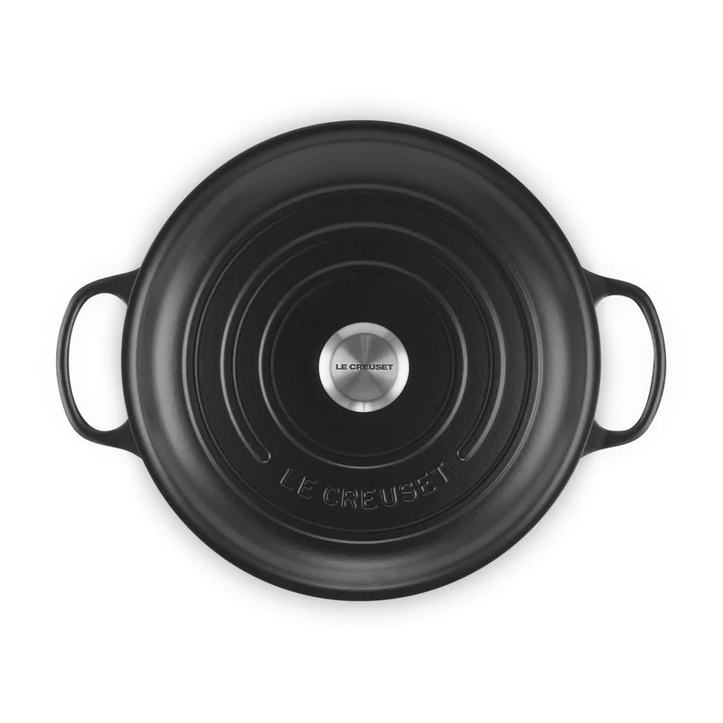 30 cm - Cocotte Evolution Tegame Basso Rotondo In Ghisa