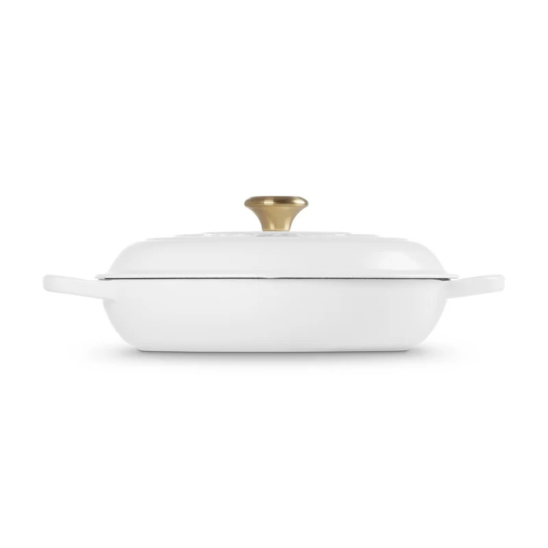 30 cm - Cocotte Evolution Tegame Basso Rotondo In Ghisa