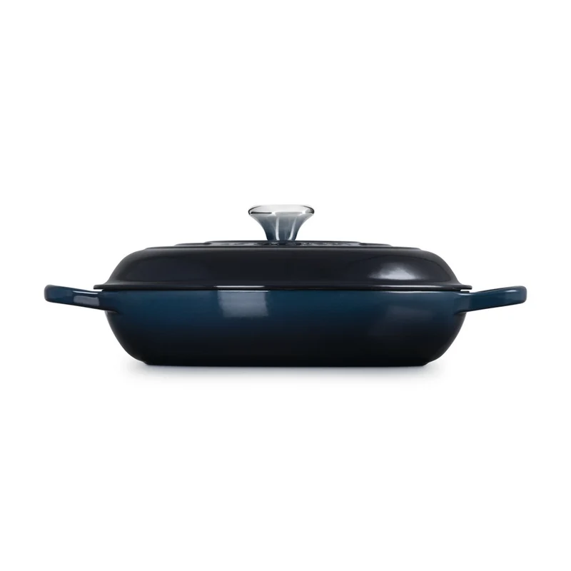 30 cm - Cocotte Evolution Tegame Basso Rotondo In Ghisa