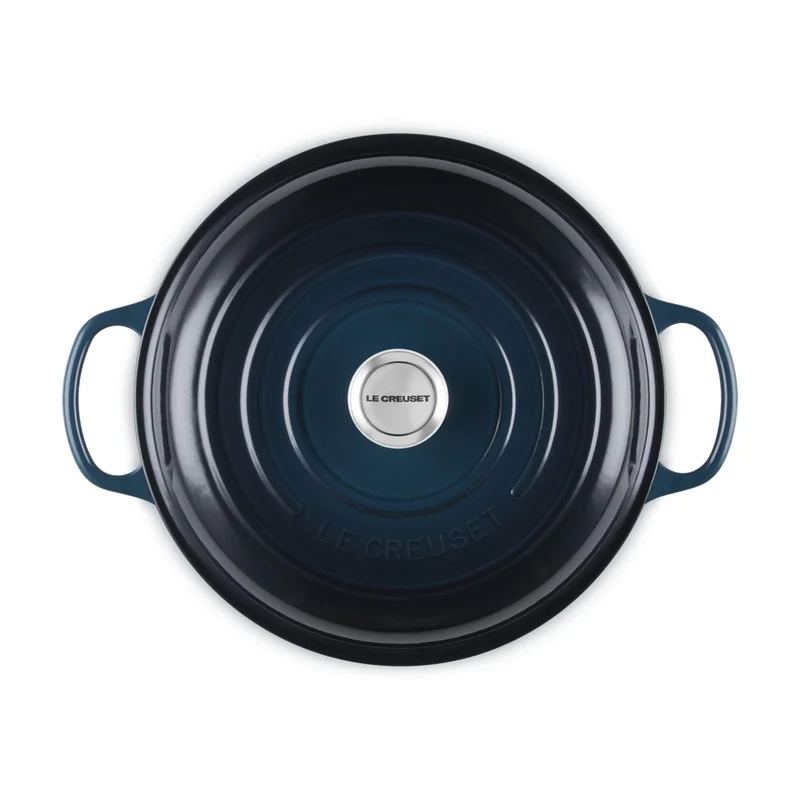 30 cm - Cocotte Evolution Tegame Basso Rotondo In Ghisa