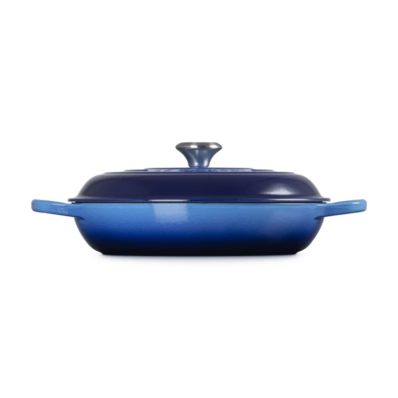 30 cm - Cocotte Evolution Tegame Basso Rotondo In Ghisa