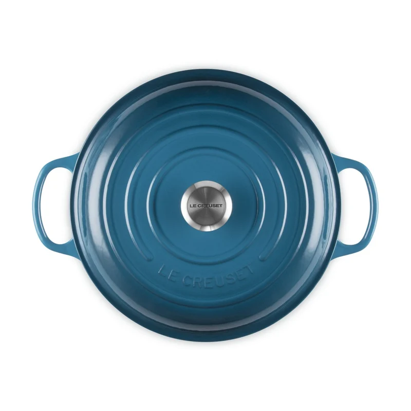 30 cm - Cocotte Evolution Tegame Basso Rotondo In Ghisa