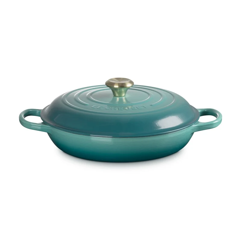 30 cm - Cocotte Evolution Tegame Basso Rotondo In Ghisa