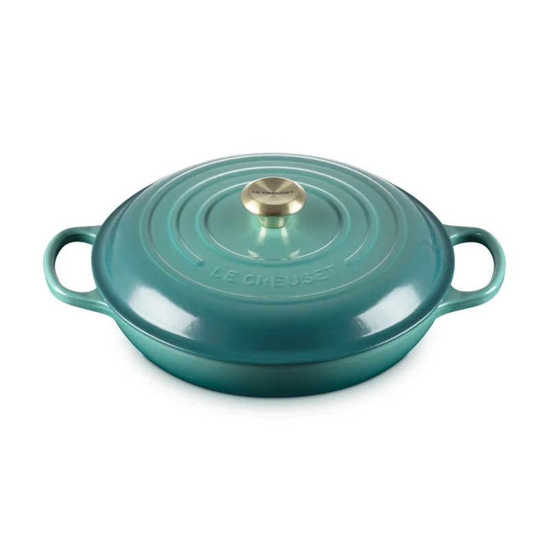 30 cm - Cocotte Evolution Tegame Basso Rotondo In Ghisa