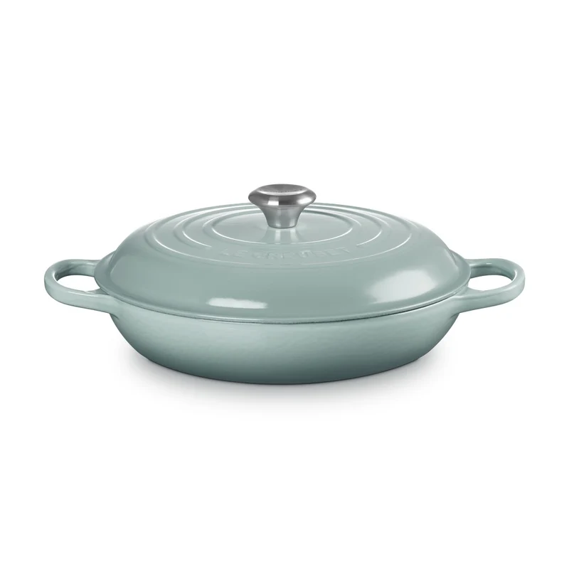 30 cm - Cocotte Evolution Tegame Basso Rotondo In Ghisa