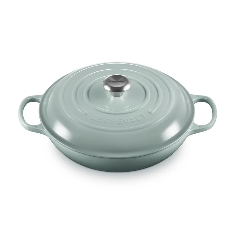 30 cm - Cocotte Evolution Tegame Basso Rotondo In Ghisa