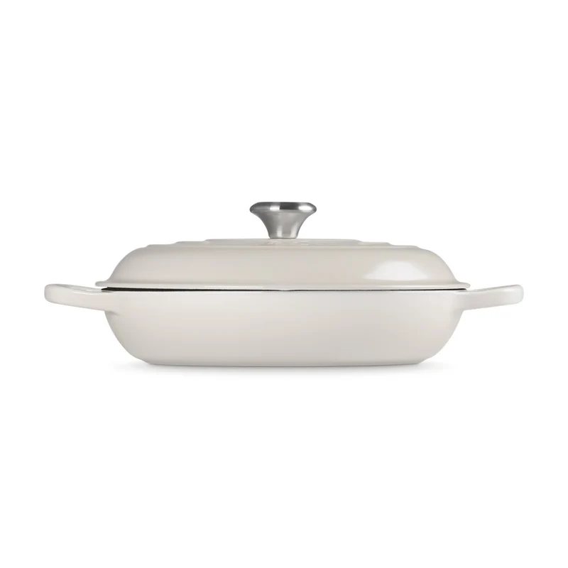 30 cm - Cocotte Evolution Tegame Basso Rotondo In Ghisa