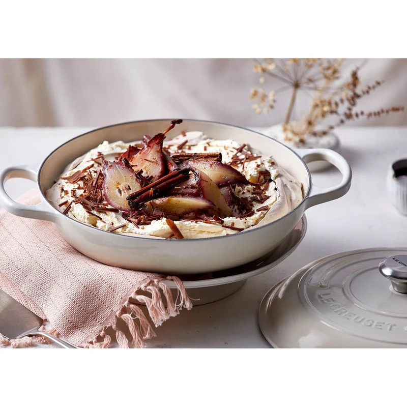 30 cm - Cocotte Evolution Tegame Basso Rotondo In Ghisa
