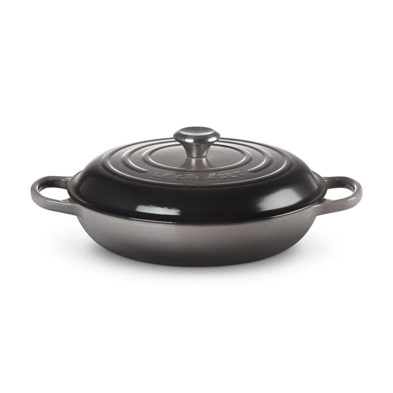 30 cm - Cocotte Evolution Tegame Basso Rotondo In Ghisa