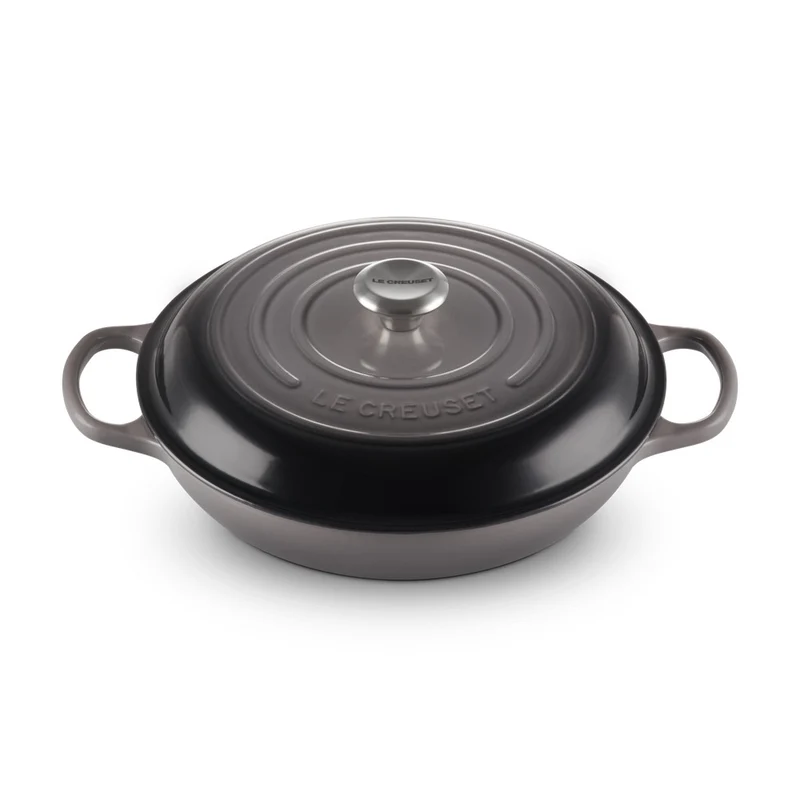 30 cm - Cocotte Evolution Tegame Basso Rotondo In Ghisa