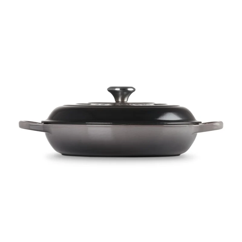 30 cm - Cocotte Evolution Tegame Basso Rotondo In Ghisa