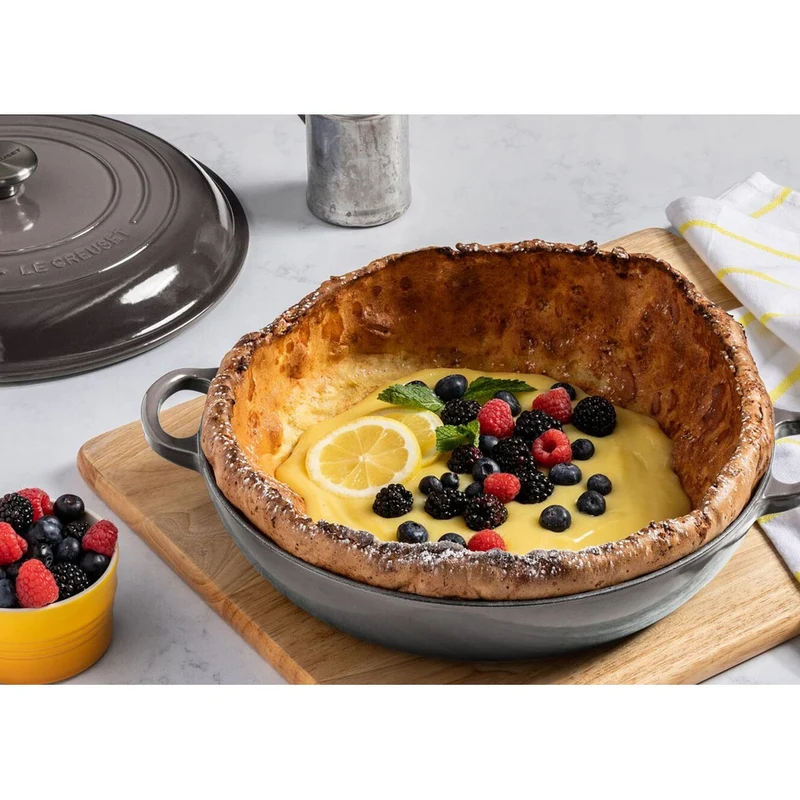 30 cm - Cocotte Evolution Tegame Basso Rotondo In Ghisa