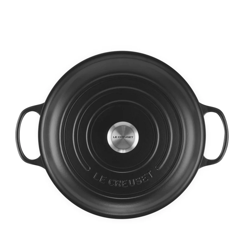 30 cm - Cocotte Evolution Tegame Basso Rotondo In Ghisa