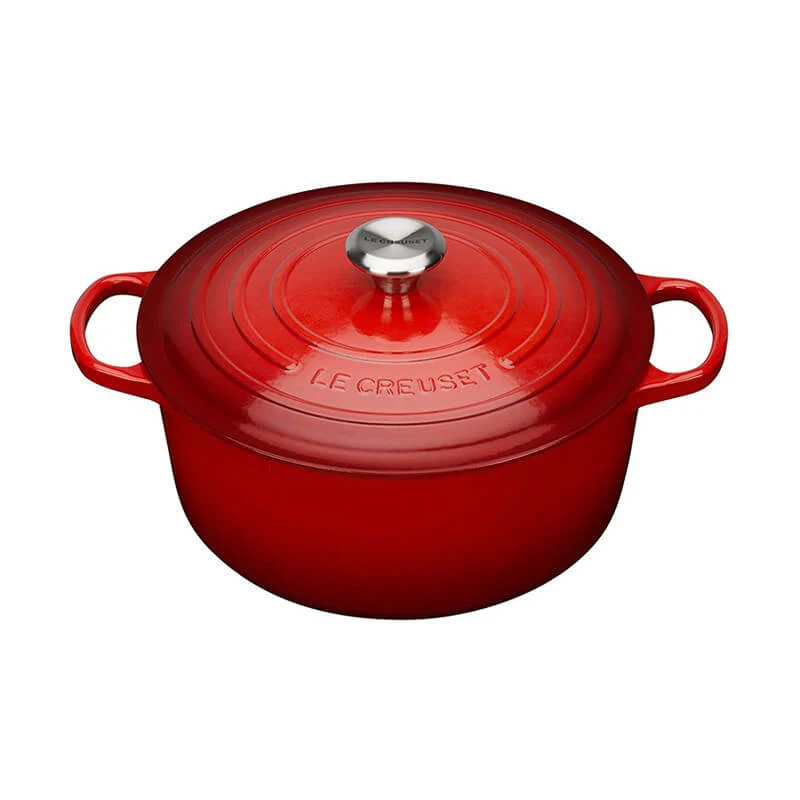 22 cm - Cocotte Evolution Casseruola Rotonda In Ghisa