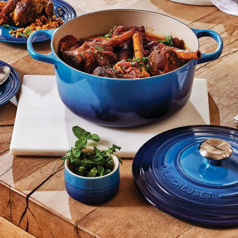 22 cm - Cocotte Evolution Casseruola Rotonda In Ghisa