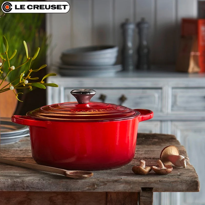 28 cm - Cocotte Evolution Casseruola Rotonda In Ghisa