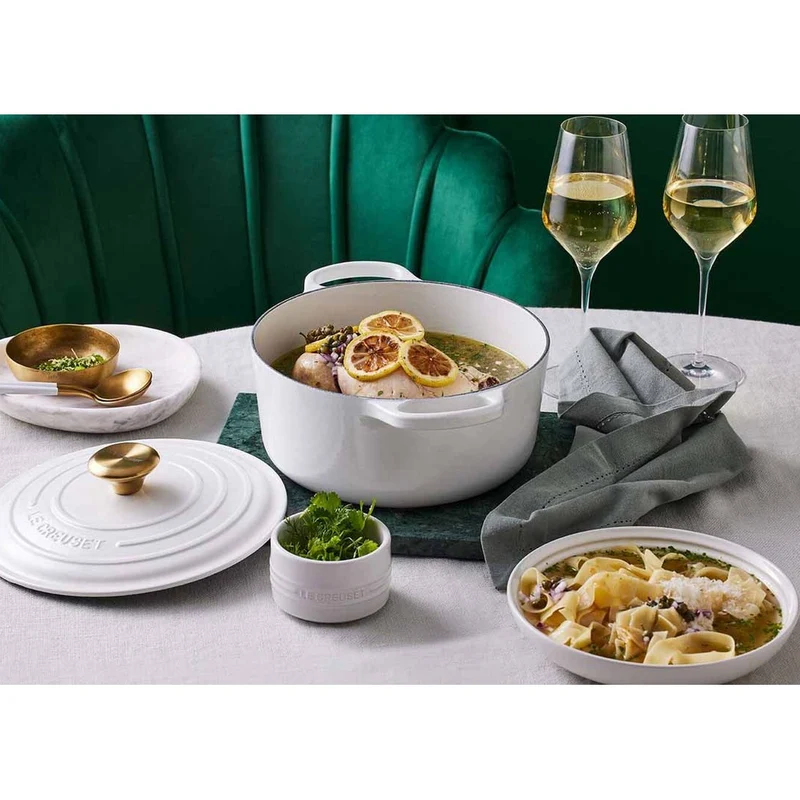 28 cm - Cocotte Evolution Casseruola Rotonda In Ghisa