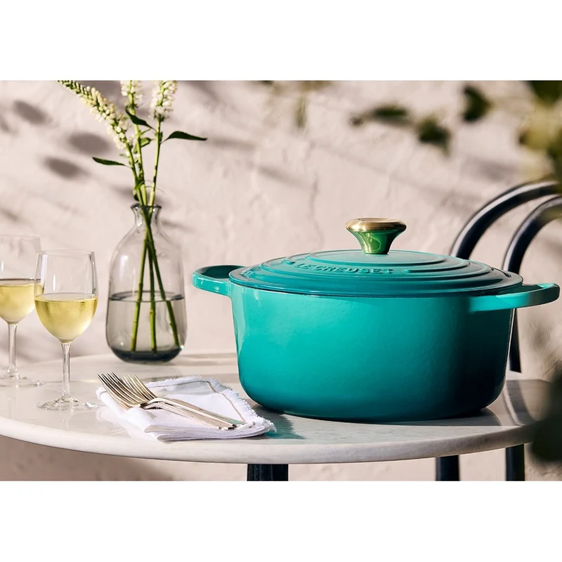 28 cm - Cocotte Evolution Casseruola Rotonda In Ghisa