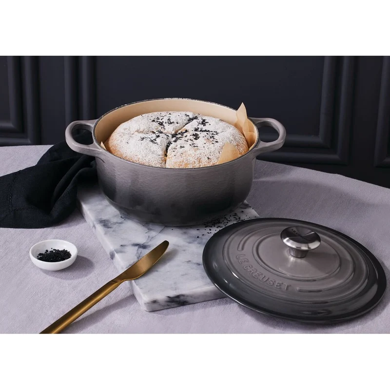 28 cm - Cocotte Evolution Casseruola Rotonda In Ghisa