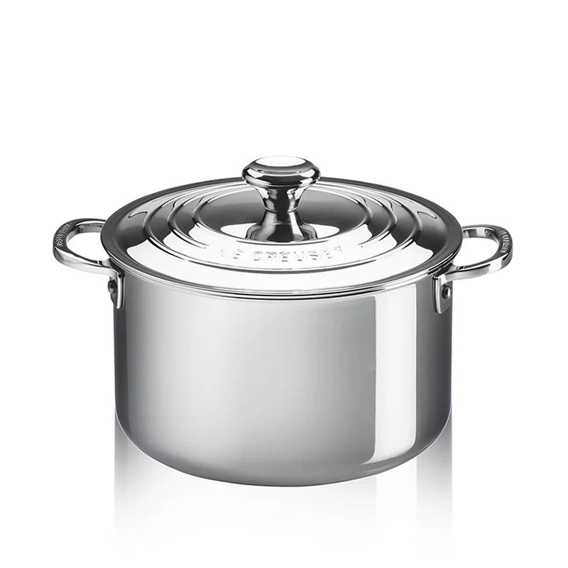 Inox Evolution Casseruola Alta In Acciaio Inox Con Coperchio