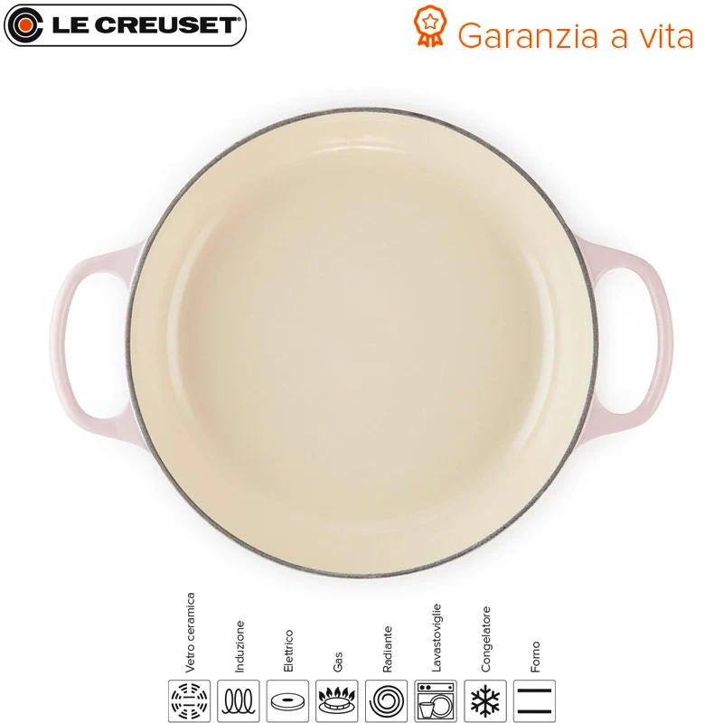24 cm - Cocotte Evolution Casseruola Rotonda In Ghisa