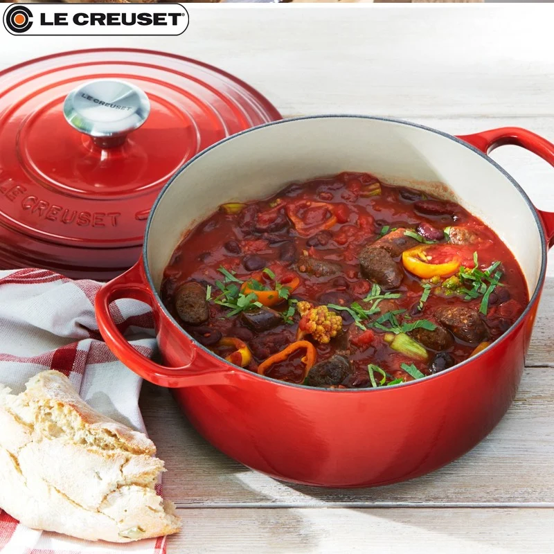 24 cm - Cocotte Evolution Casseruola Rotonda In Ghisa