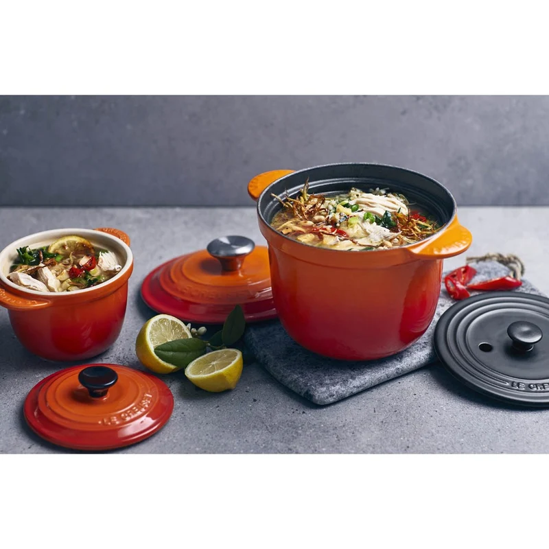 18 cm - Cocotte Every Casseruola Rotonda Gres Vetrificato