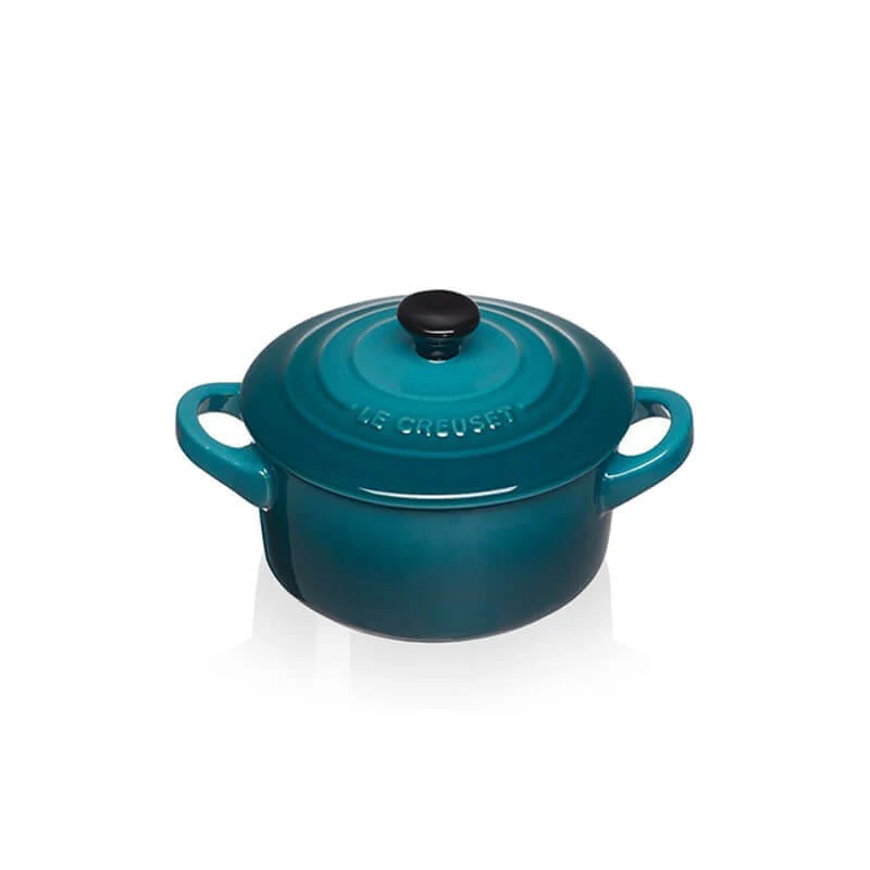 10 cm - Mini Cocotte Casseruola Rotonda In Gres Vetrificato