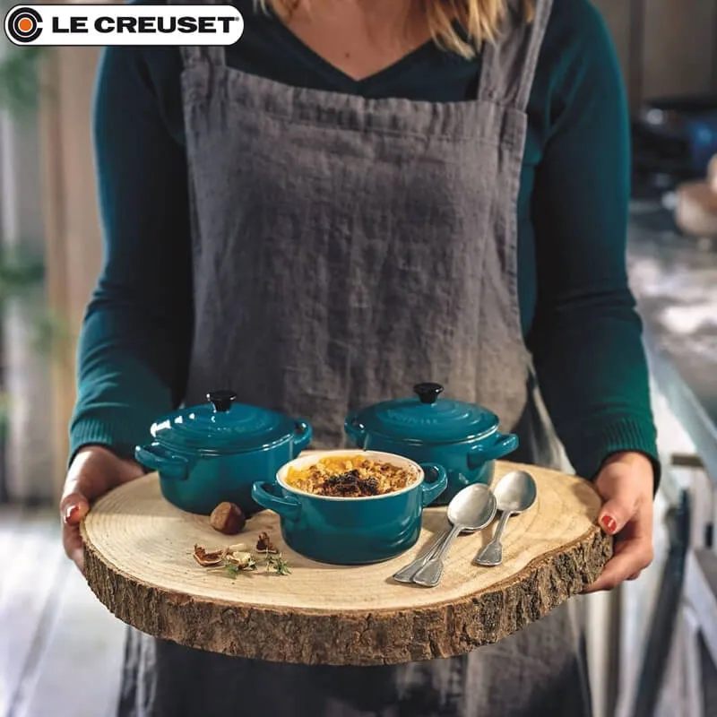 10 cm - Mini Cocotte Casseruola Rotonda In Gres Vetrificato