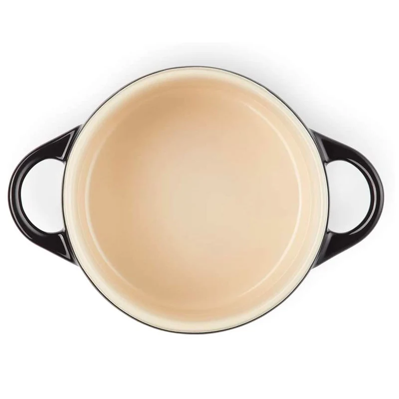 10 cm - Mini Cocotte Casseruola Rotonda In Gres Vetrificato