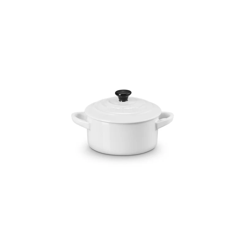 10 cm - Mini Cocotte Casseruola Rotonda In Gres Vetrificato