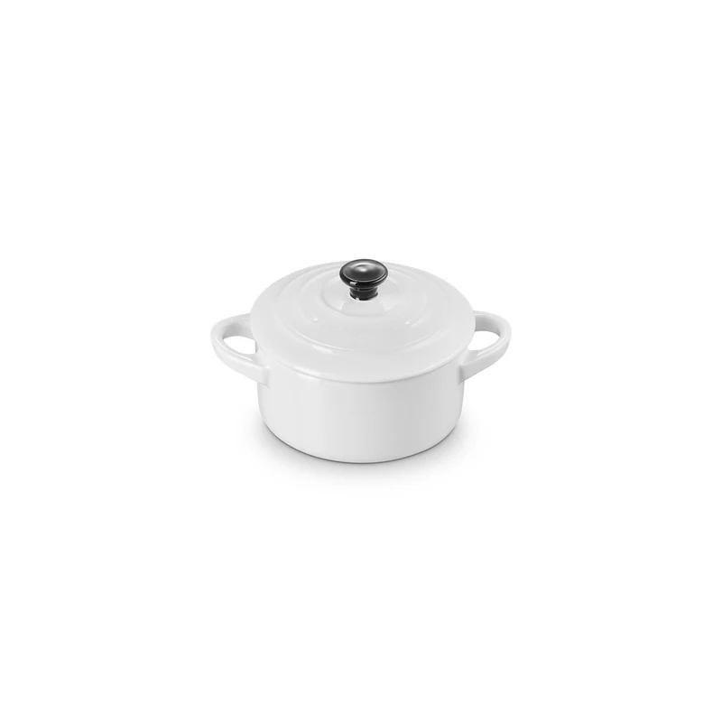 10 cm - Mini Cocotte Casseruola Rotonda In Gres Vetrificato