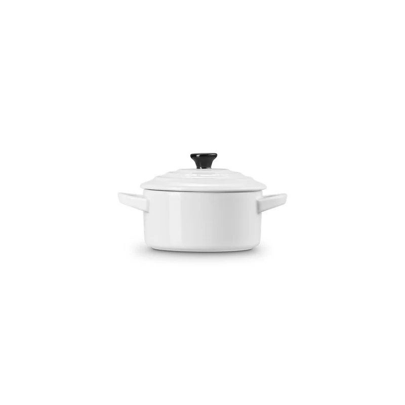 10 cm - Mini Cocotte Casseruola Rotonda In Gres Vetrificato