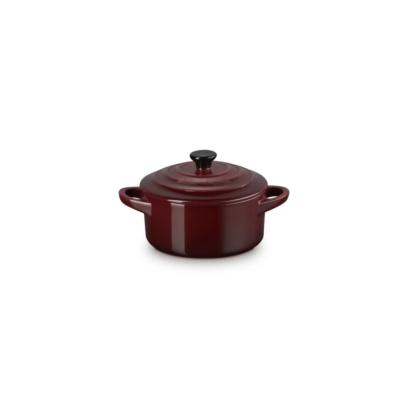 10 cm - Mini Cocotte Casseruola Rotonda In Gres Vetrificato