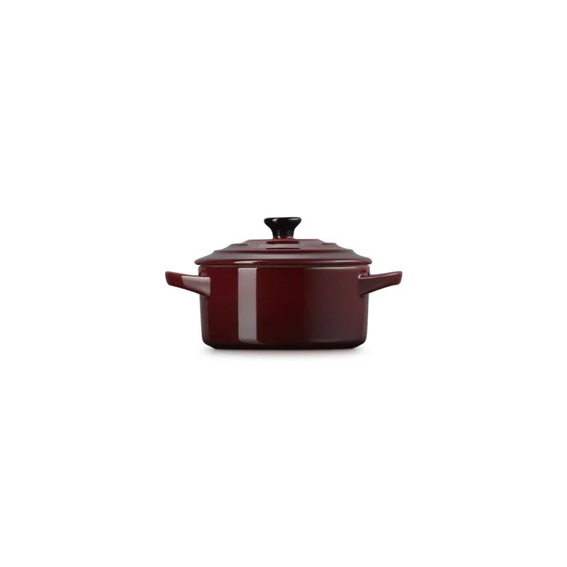10 cm - Mini Cocotte Casseruola Rotonda In Gres Vetrificato