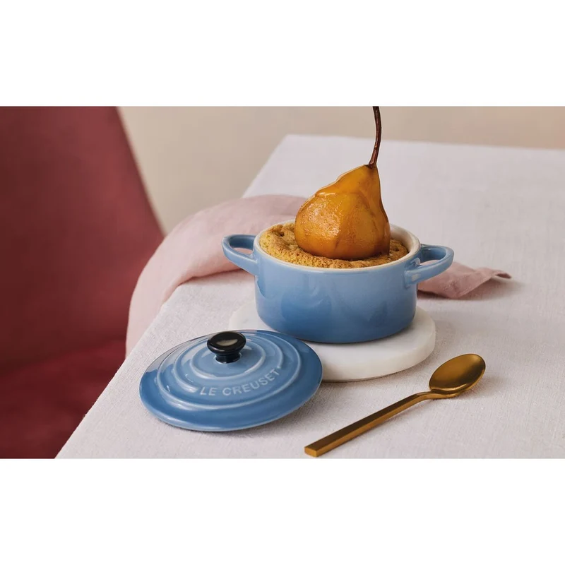 10 cm - Mini Cocotte Casseruola Rotonda In Gres Vetrificato
