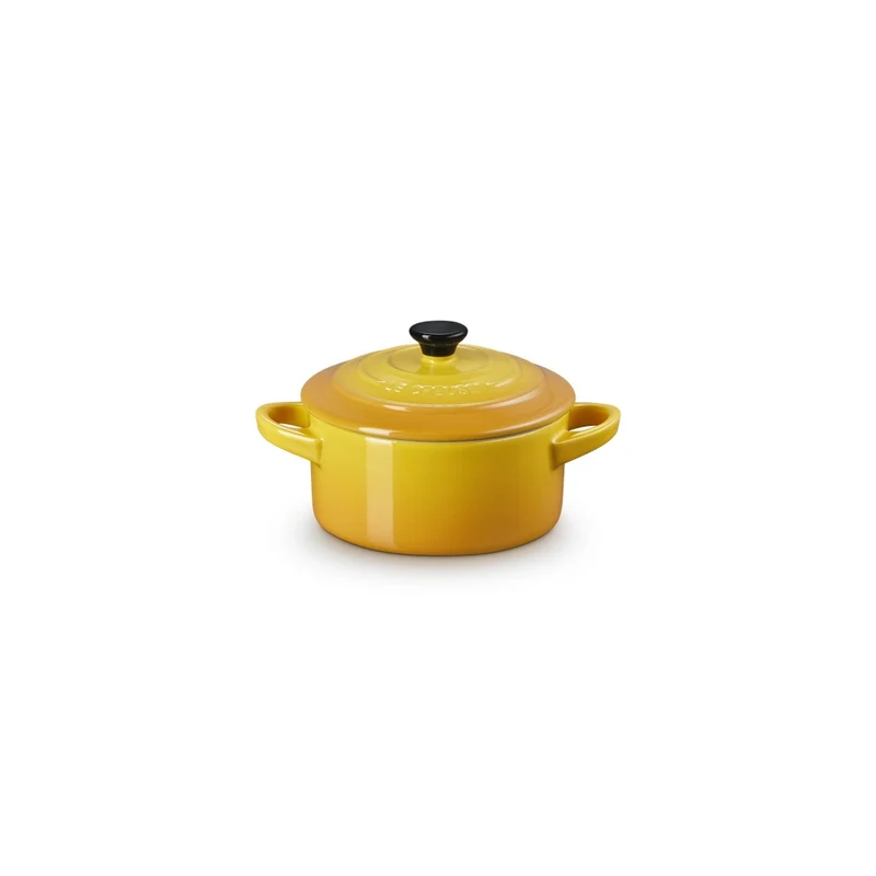 10 cm - Mini Cocotte Casseruola Rotonda In Gres Vetrificato