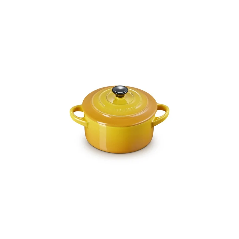 10 cm - Mini Cocotte Casseruola Rotonda In Gres Vetrificato