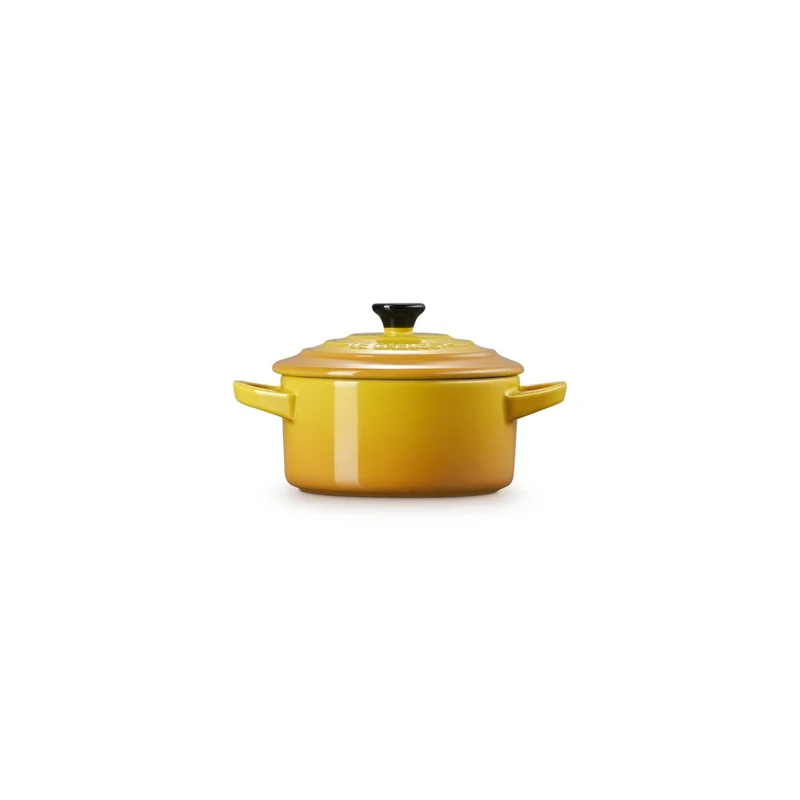 10 cm - Mini Cocotte Casseruola Rotonda In Gres Vetrificato
