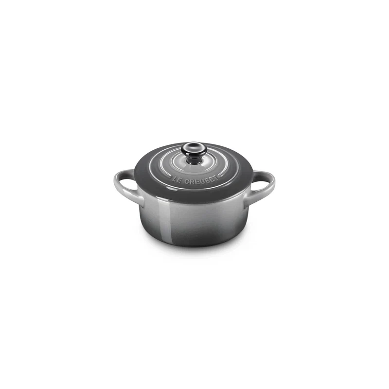 10 cm - Mini Cocotte Casseruola Rotonda In Gres Vetrificato
