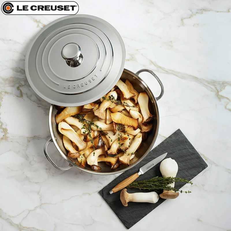 Casseruola In Acciaio Inox Con Coperchio