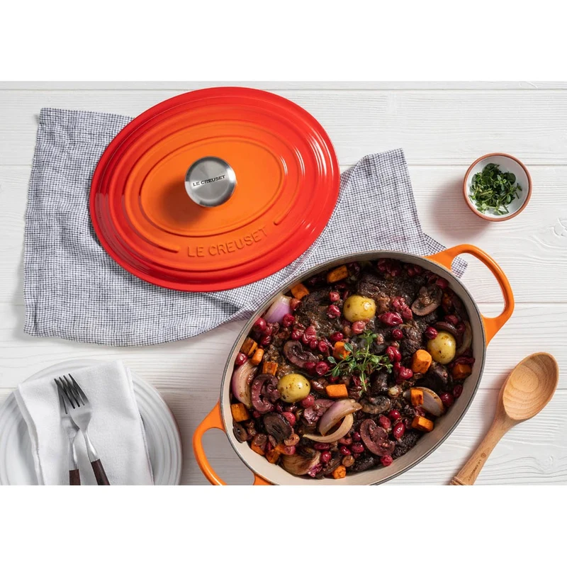 29 cm - Cocotte Evolution Casseruola Ovale In Ghisa