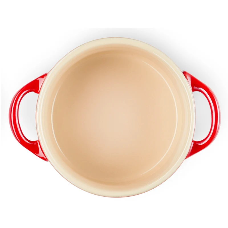 10 cm - Mini Cocotte Casseruola Rotonda In Gres Vetrificato - Set 4 Pz