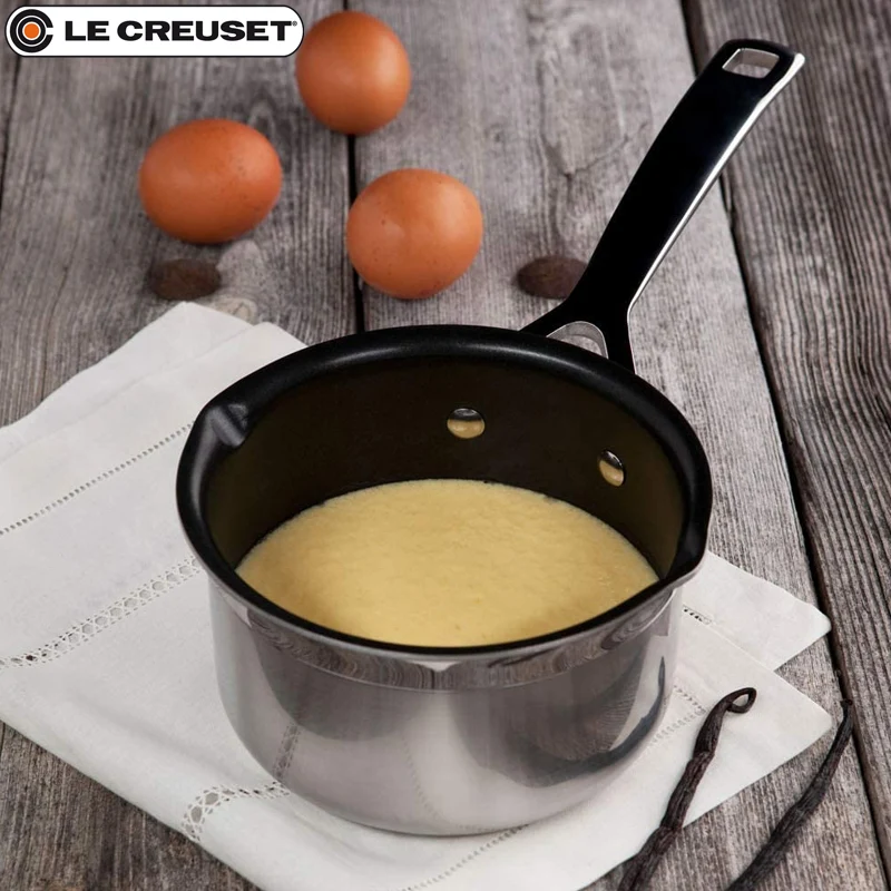14 cm - Casseruola Con Manico Antiaderente In Acciaio Inox