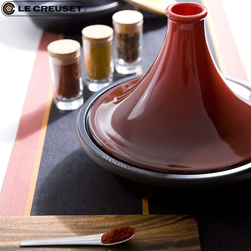 27 cm - Cocotte Tajine In Ghisa e Ceramica