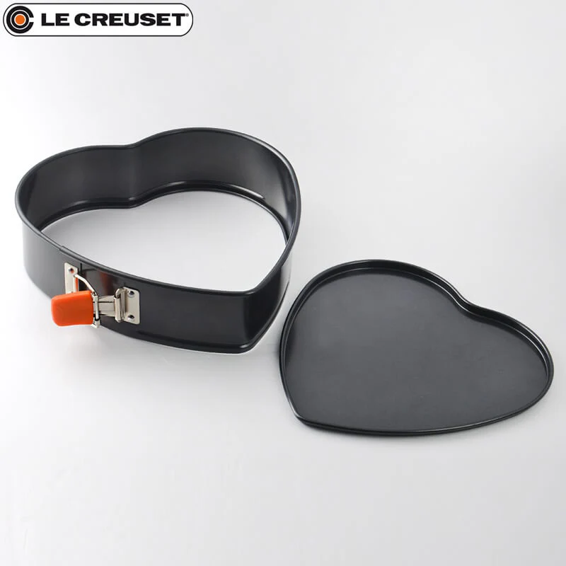 25x24 cm - Tortiera Apribile Cuore Antiaderente